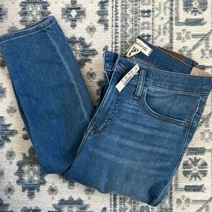 NWT Madewell Roadtripper Jeans Cropped- size 27Tall
